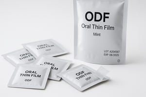 Stick pack / sachet packaging for ODF strips